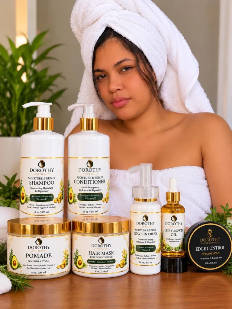 full collection bioglow hair growth product